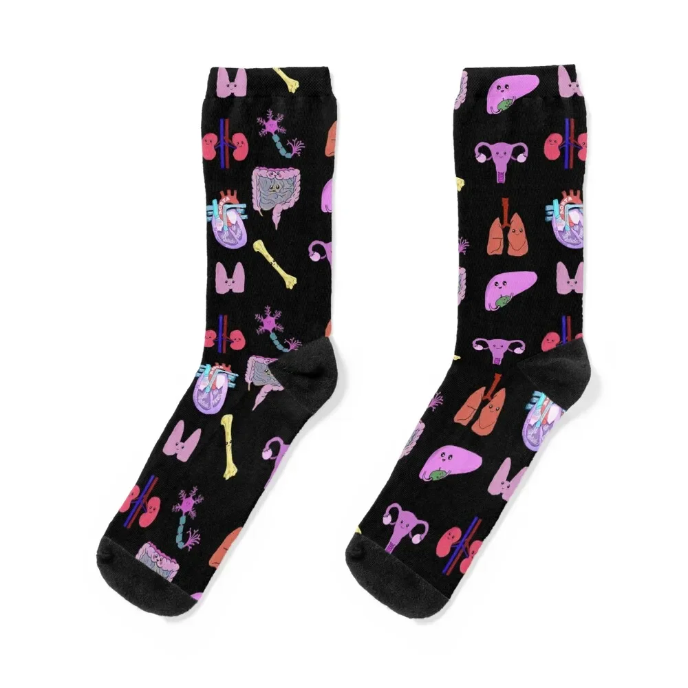 

Cute organs Socks anime anti slip football christmas gifts retro Men Socks Luxury Brand Women's