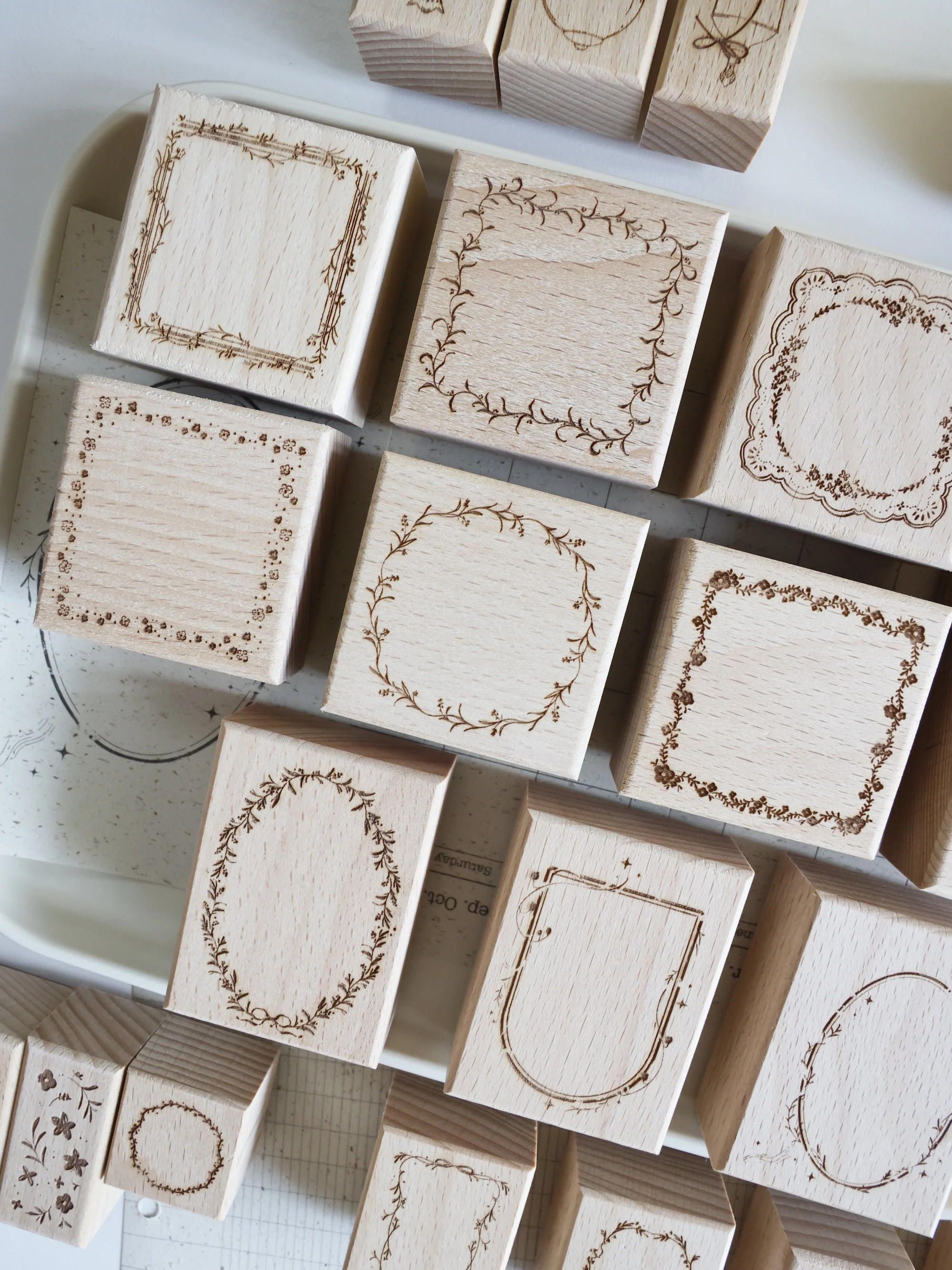 اثنين من الراكون خمر زهرة إطارات خشبية المطاط ختم DIY بها بنفسك سكرابوكينغ ألبوم صور بطاقة صنع