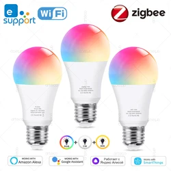 Zigbee Smart Led Light Bulb 15W 18W E27 Bulb WiFi Smart Led Lamp EWelink Works With Alexa Google Home Yandex Alice Smartthings