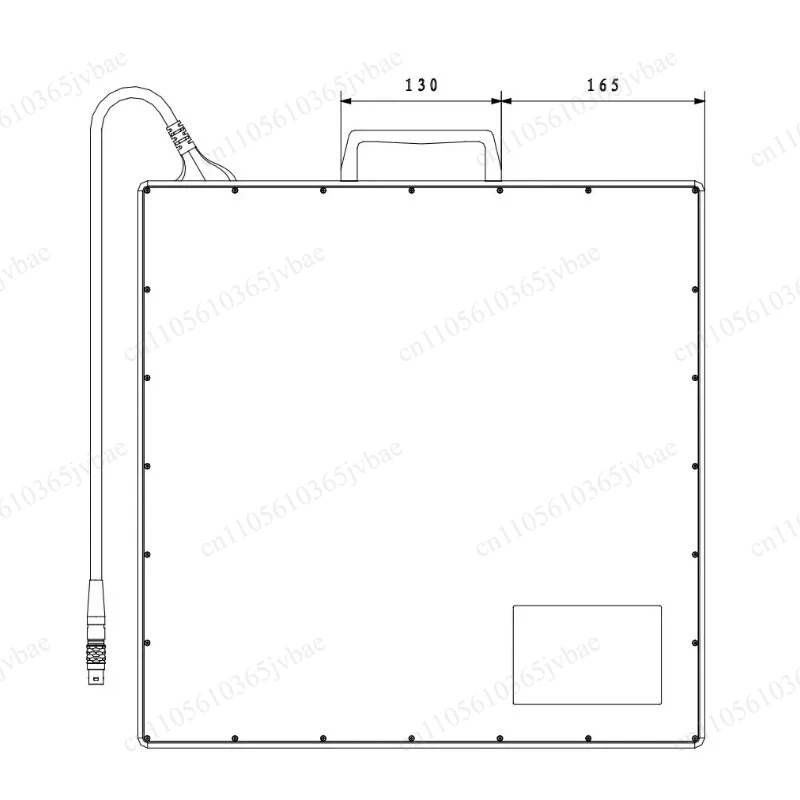 Animal Clinic DR Imaging Plate, Wired 17 * 17 Flat Panel Detector