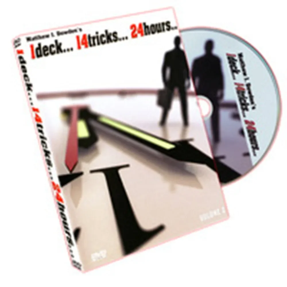 Matthew J. Dowden - 1 Deck 14 Tricks 24 Hours Vol 1-2  - Magic Tricks