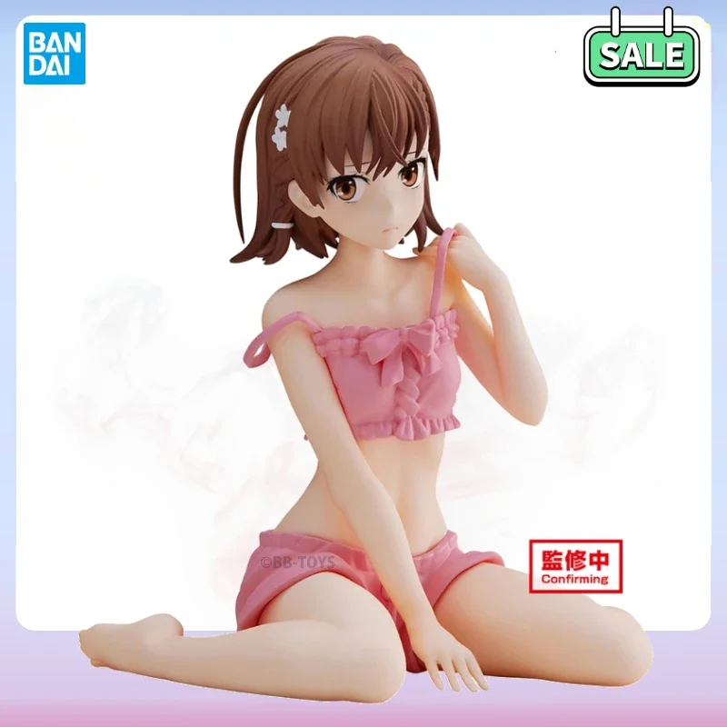 IN Stock Banpresto Misaka Mikoto To Aru Kagaku No Railgun T Original  Anime Figure Pvc Model Collectible Toys Kawaii Doll 11Cm