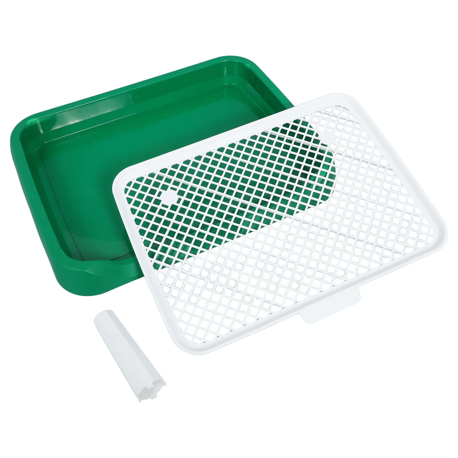 

Dog Toilet for Small and Large Dogs Indoor Potty Tray Easy to Clean Plastic Pet Toilet with Detachable Litter Tray Dog Potty