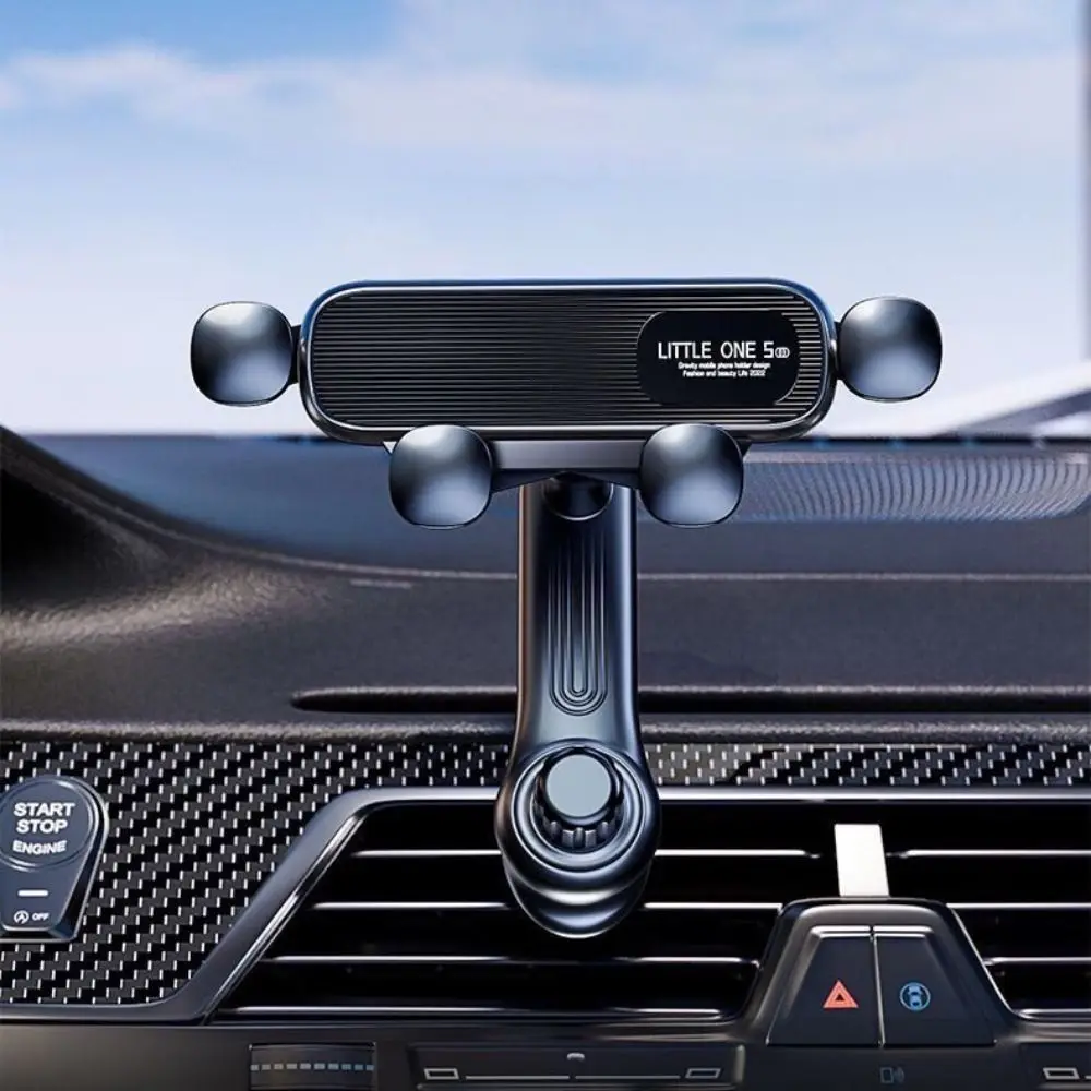 

Adjustable Extendable Arm Car Phone Mount Gravity-Activated Foldable Air Vent Phone Holder Universal 360° Rotating