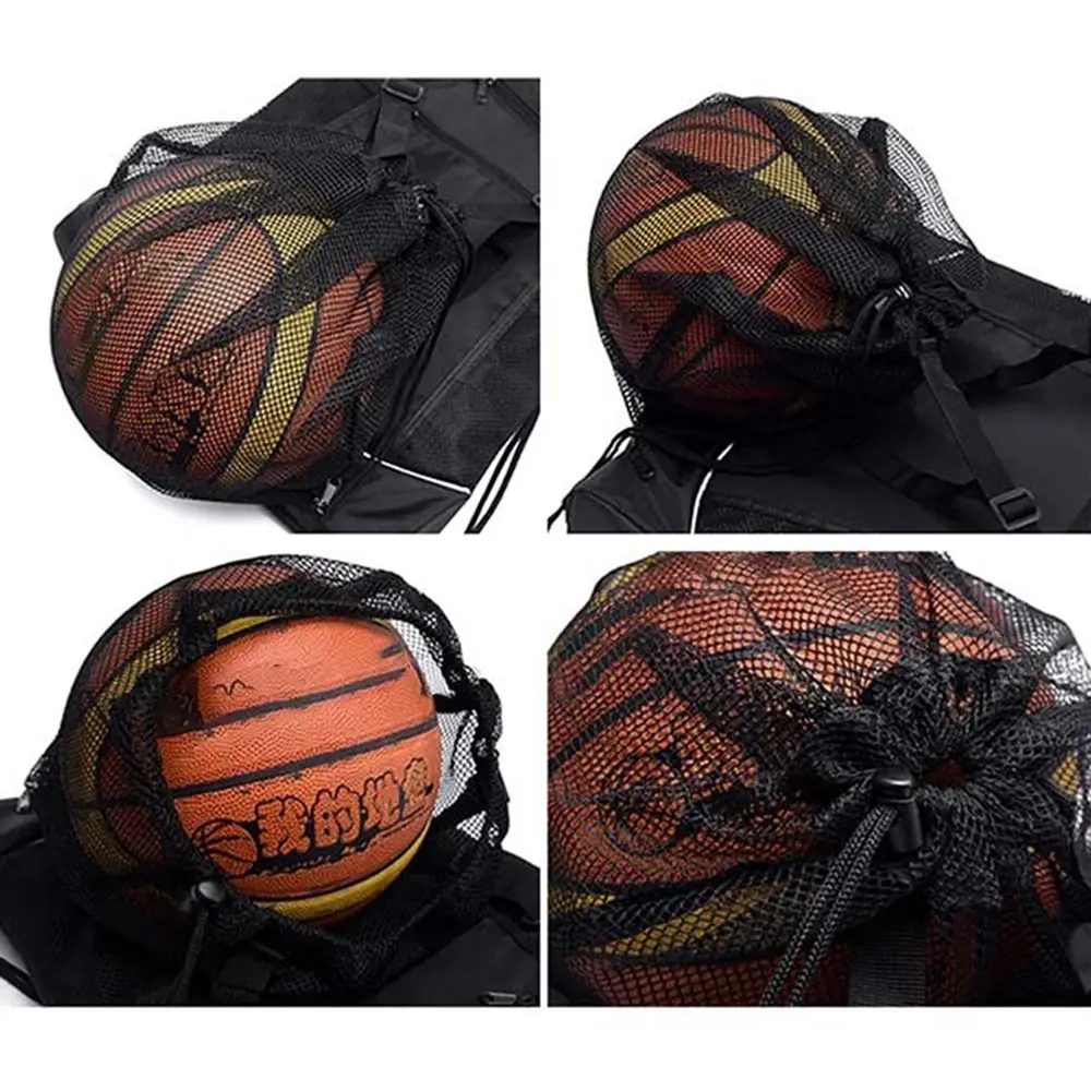 

1Pcs Durable Large Capacity Basketball Backpack Portable Convenient Drawstring Backpack Lightweight Gym Sports Bag Man