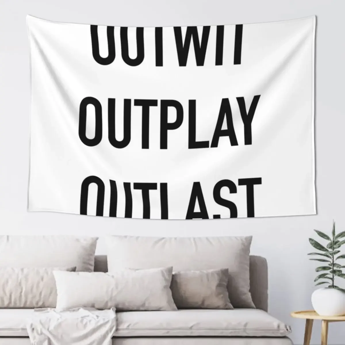 Survivor Outwit Outplay Outlast Tapestry Home Decorators House Decor Aesthetic Room Decorations On The Wall Tapestry