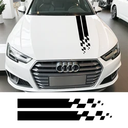 Universal Car Hood Cover Stickers Auto Racing Sport DIY Styling Bonnet Vinyl Film Decals Tuning Accessories Fit For All Models
