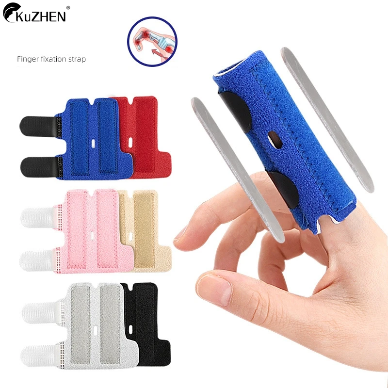 Pain Relief Trigger Finger Fixing Strap Straighten Brace Adjustable Sprain Dislocation Fracture Finger Board Corrector Support