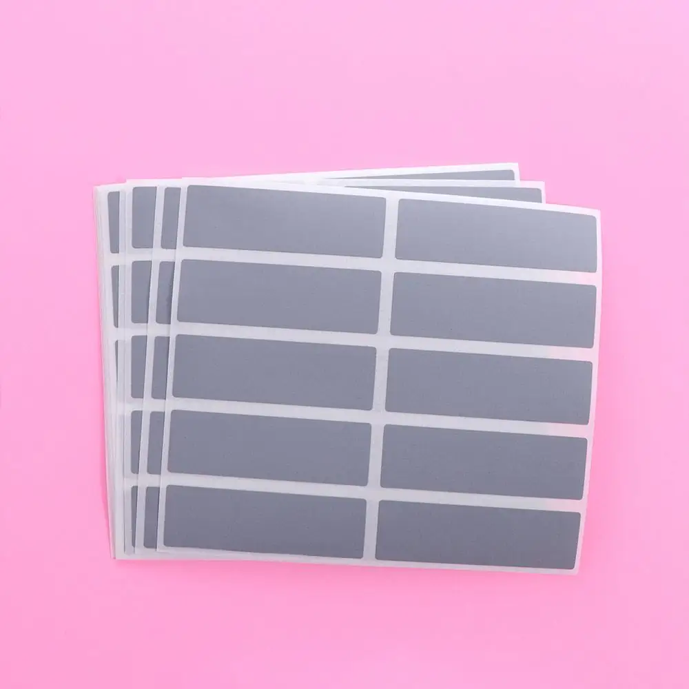 100pcs Rectangular Scraping Stickers Scratch Cards Creative Funny Scratch Off Stickers Adhesive Scratch Off Cards Gift Raffle