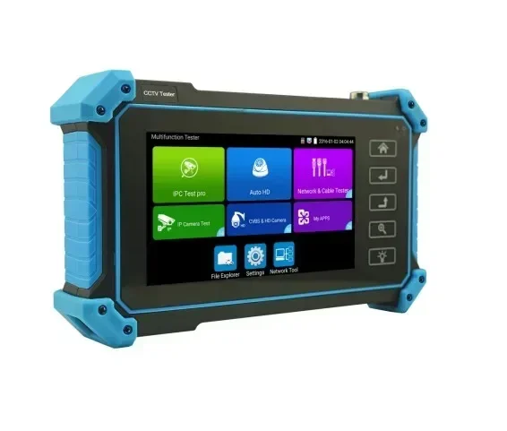 Hot sale cctv camera tester 5 inch ipc tester 4k all in one IPC5100plus with DC12V output/POE cctv tester and wire tracker