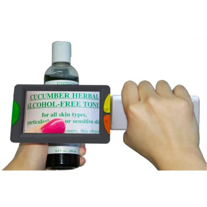 5.0 Inch HD Portable Video Magnifier Visually Impaired Amplifier Digital Handheld Reading Magnifier