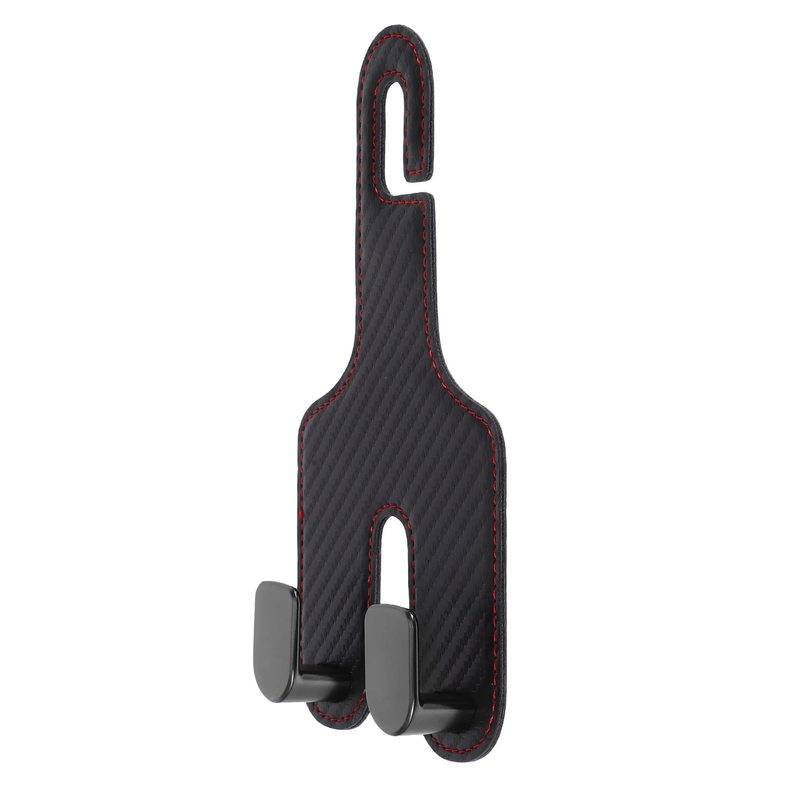 

Car Seat Back Hook Multifunctional Headrest Organizer for Bags Purse Umbrella Trash Storage Car Interior Convenience Dual Hooks