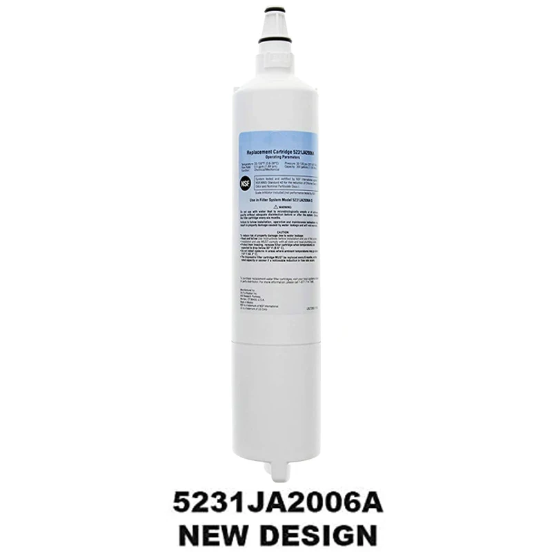 Substitua o filtro de água 5231ja2006a do refrigerador de lg lt600p, 5231ja2006b, 5231ja2006f ou 5231ja2006e, 1 pçs