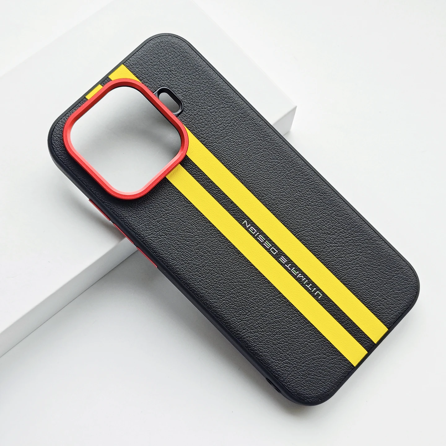 

Plain Leather Case For VIVO IQOO Z11 Z10 Turbo Pro IQ0015 Color-Block Anti-Drop Shockproof Thin Anti-Fingerprint PC Phone Case