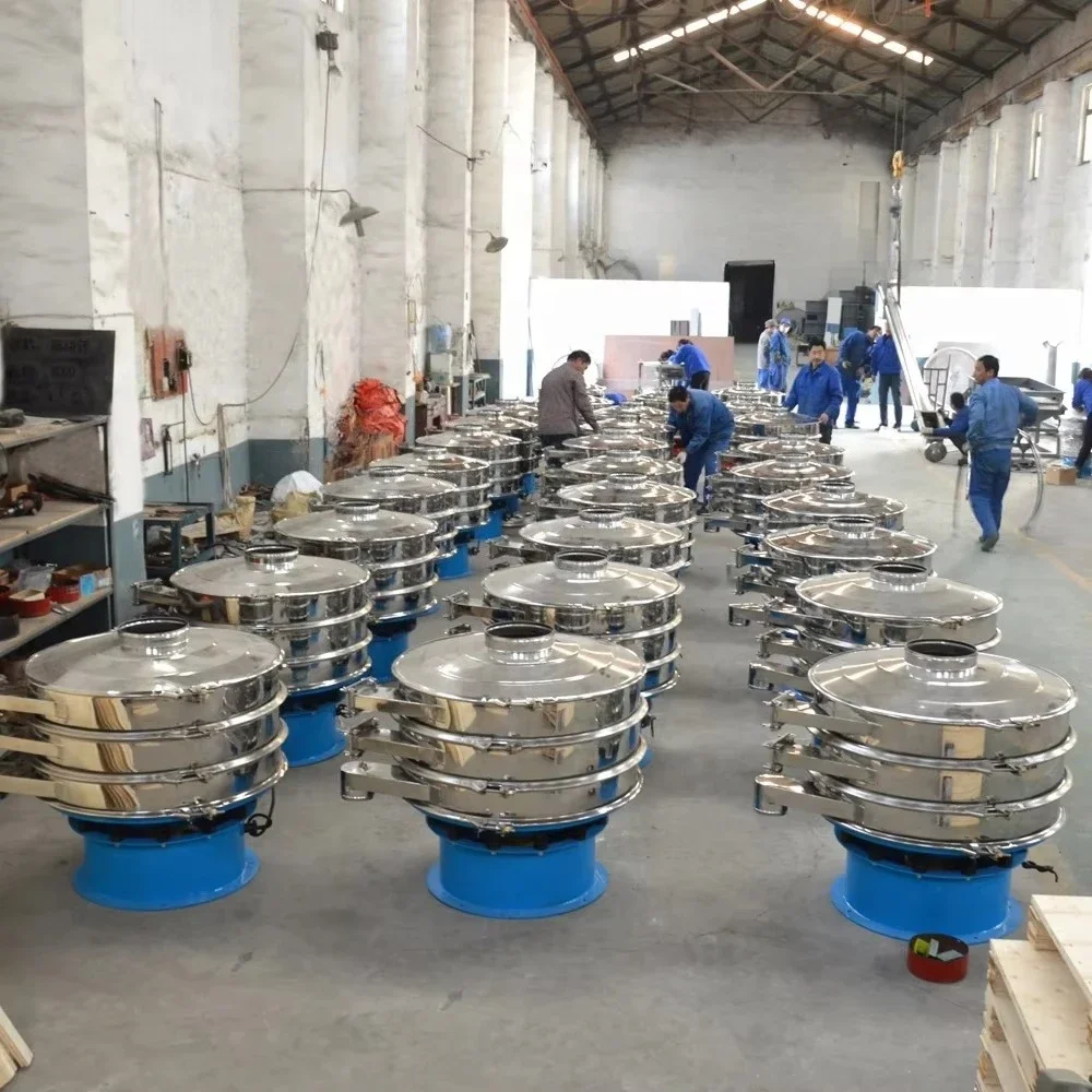 Multi Layer Separating Residues Oil Filter Heavy Liquid Palm Oil Circular Vibrating Sieve Screen for Painting