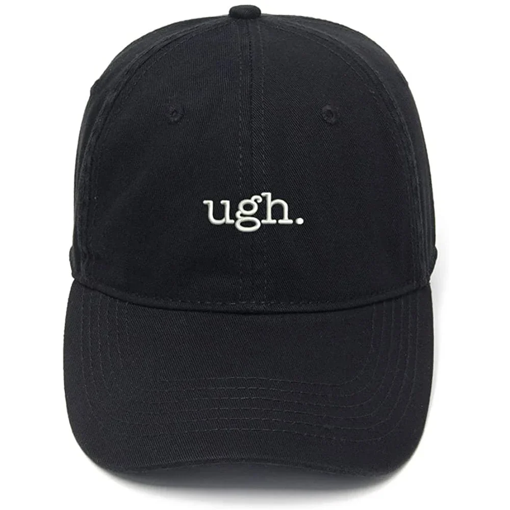 

Lyprerazy Men's Baseball Cap UGH Embroidery Hat Cotton Embroidered Casual Baseball Caps