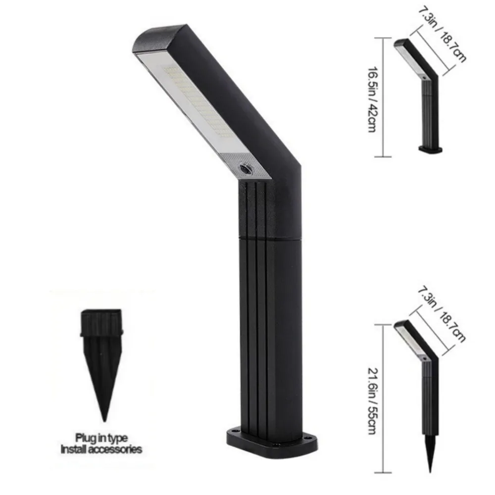 

LED Lawn Lights Waterproof Solar Powered Solar Lights White Light /tri-colour light Garden Decoration Lights Field Lights