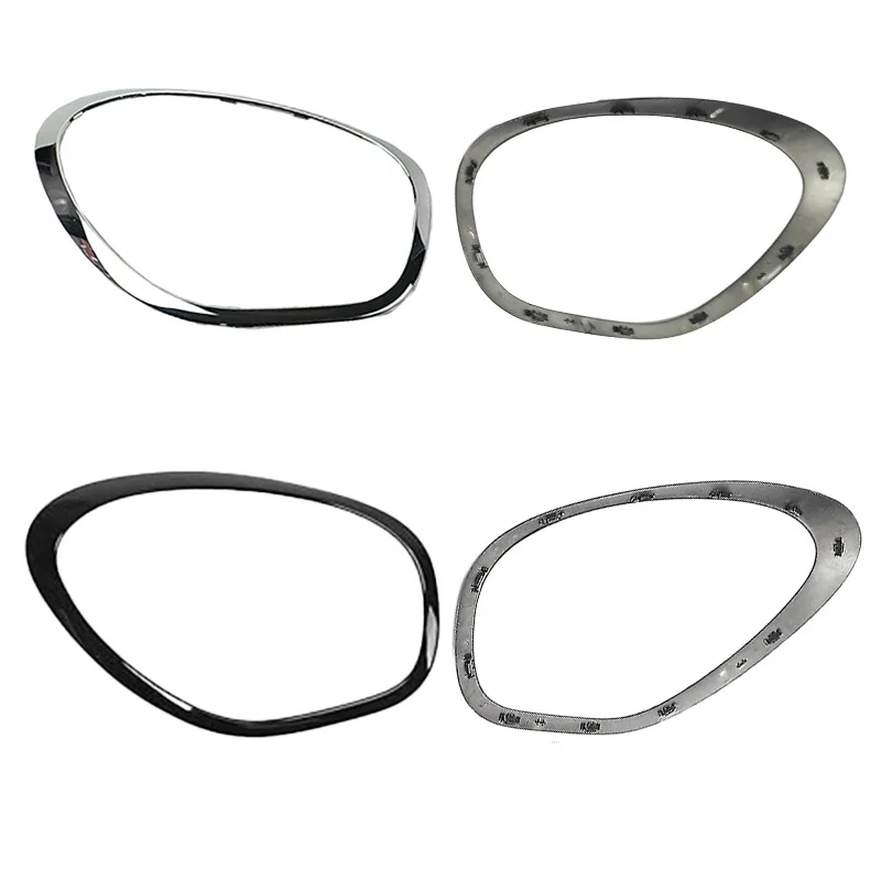 

1pcs For BMW 11-16 MINI R60 Headlight Bezel Plating Bright Black 51139801573 51139813823