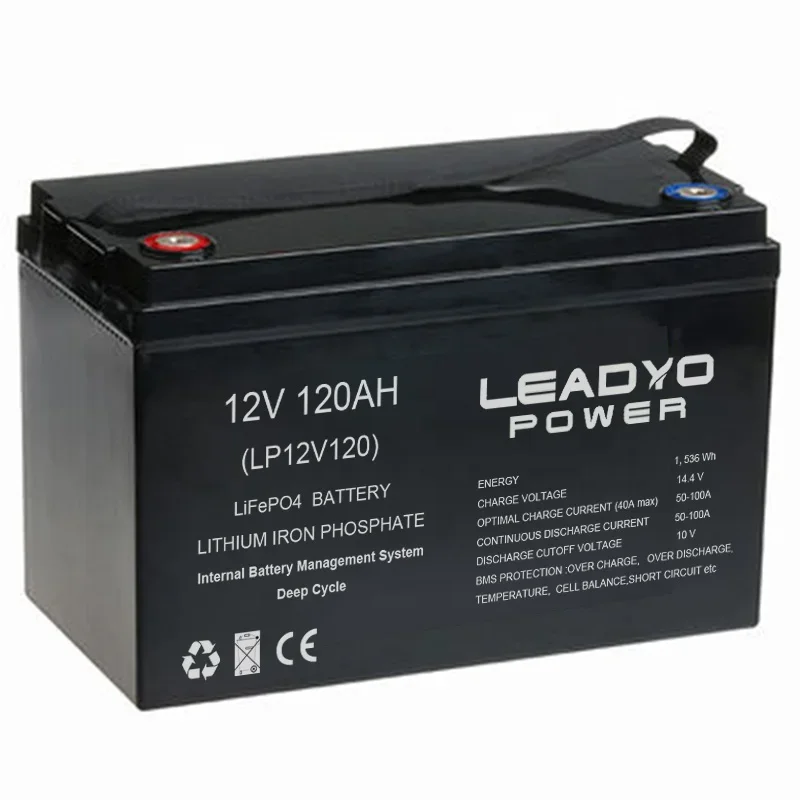 Group 31 12 volt 100Ah 120Ah 24V 50Ah rechargeable LiFePO4 Lithium Iron Phosphate 12V Battery