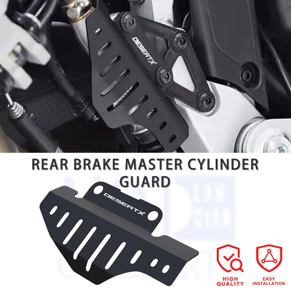 

Motorcycle Accessories Desert X Rear Brake Master Cylinder Guard Protection Cover Parts Desert-X For Ducati Desertx 2022 2023