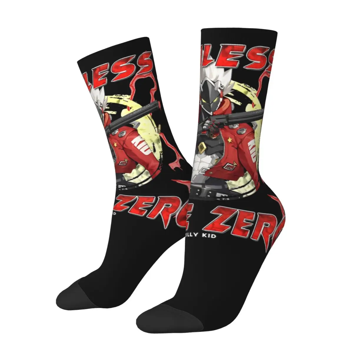 Zenless Zone Zero Billy Kid Socks Men Women Casual Socks Crazy Spring Summer Autumn Winter Middle Tube Socks Gifts