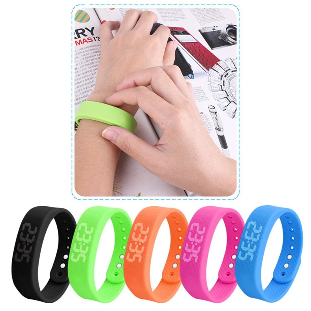 

Smartwatch Black Waterproof Digital Led Bracelet Watch Outdoor Led Digital Watch Sports Running 3D Sensor