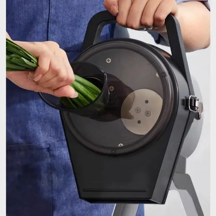 Garlic Slice Device Onion Cutter Vege   Cutter Chopped Green Onion Machine Shredded Ginger Artifact Millet Pepper Machine