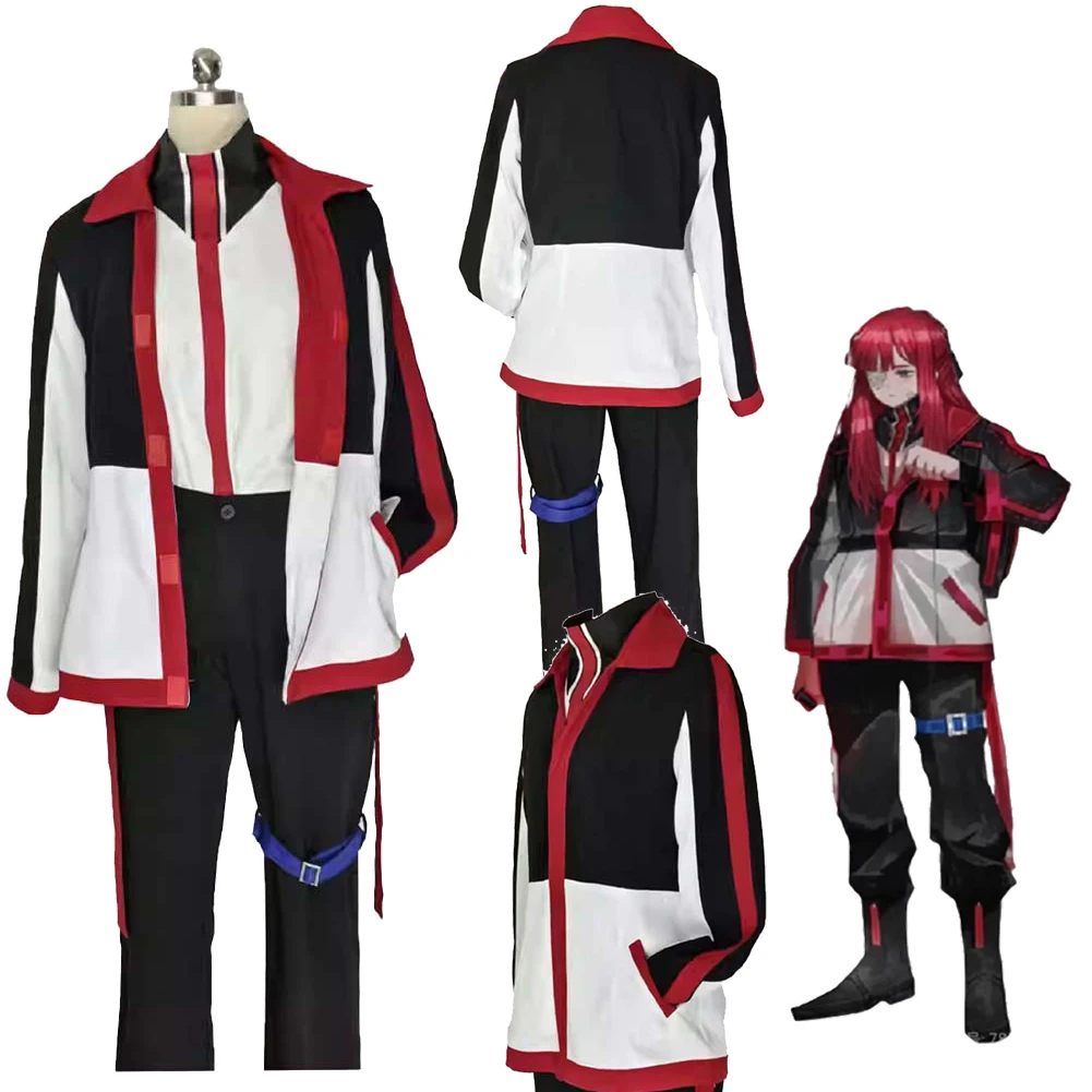 

Game Limbus Company Yuri Top Pants Clothes Women Adult Party Disguise Roleplay Female Halloween Costume Carnival Outfits Suits