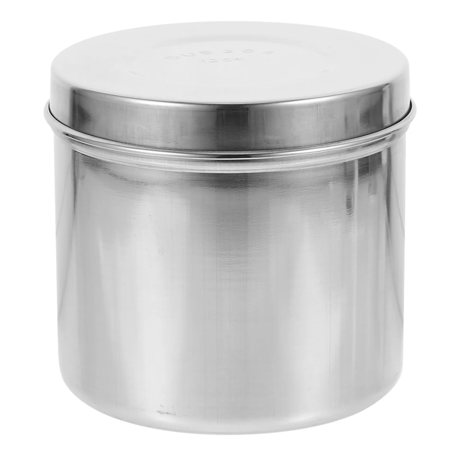 

Ointment Jar Mini Portable Pill Bottle Stainless Steel Urn Gauze Cereal Storage Container Dressing