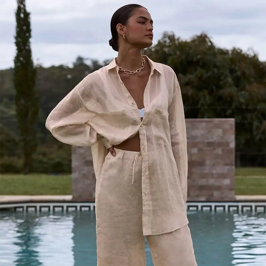 طقم أطفال وسراويل كاجوال من Faionable ملابس نسائية طويلة من Sve لموسم الخريف بدلة نسائية عالية الجودة