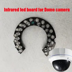 Infrared light board 30pcs 5mm 12mil power LED IR 15 Meters DC 12V PCB Board for CCTV Dome Camera Case