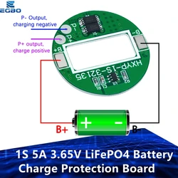 1S 5a 3.65V Lifepo4 Accu Opladen Beschermingskaart 18650 32650 Batterij Packs Lifepo4 Pcb Met Temperatuurbescherming