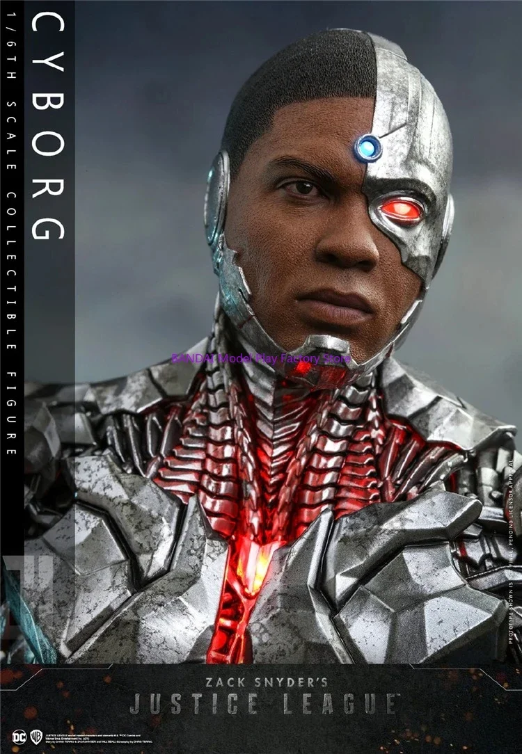 

In Stock Original 1/6 Cyborg Action Figure Justice League Victor Stone Zack Snyder HT TMS057B Statue Director's Cut