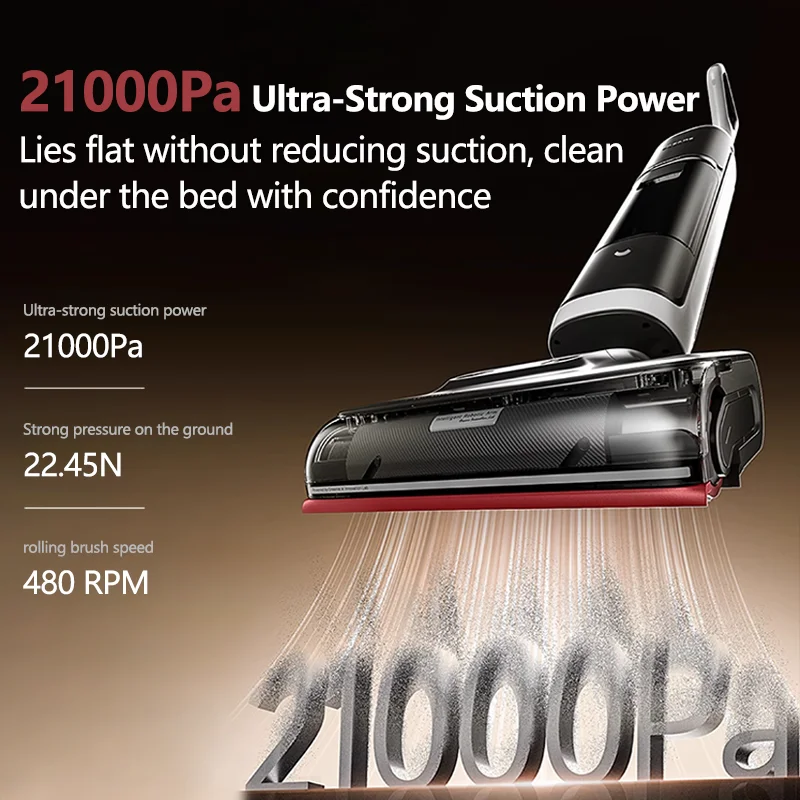 

Dreame Wet Dry Steam Vacuum Cleaner H40 Ultra H15 Pro Heat 85℃ Mopping Floor 100℃ Hot Water Self Cleaning Floor Scrubber Machine