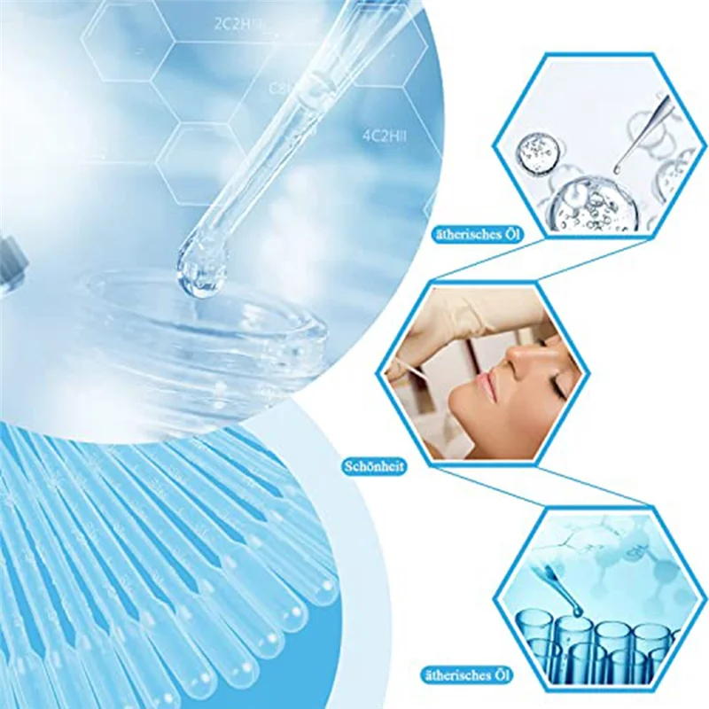 

OFSS-300 CK Pipettes Ck,3Ml Disposable Pipettes,Measuring Pipettes Laboratory, Classroom,Experimental Acrylic Color,Ether Oil