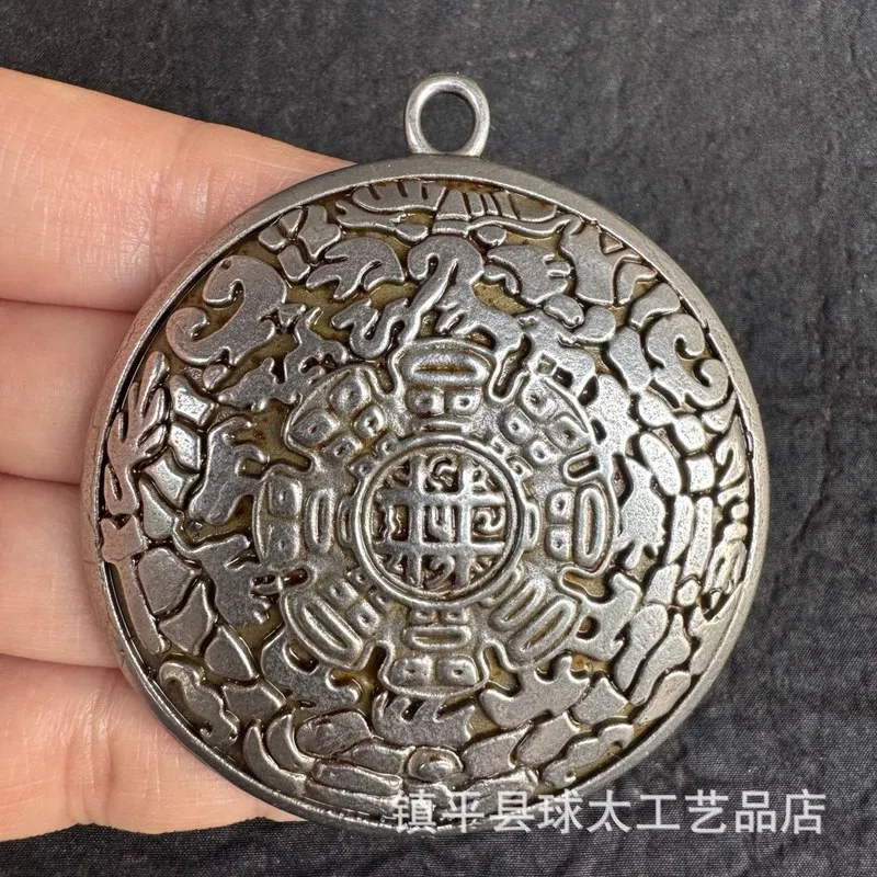 Nine Eight Trigrams Pendant Buddhist Bead Bodhi Jewelry Accessories Waist Bag Hanger