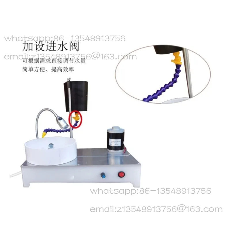 Precision jewelry grinding and polishing machine DC stepless speed regulating gem angle grinder 2800rpm 120w