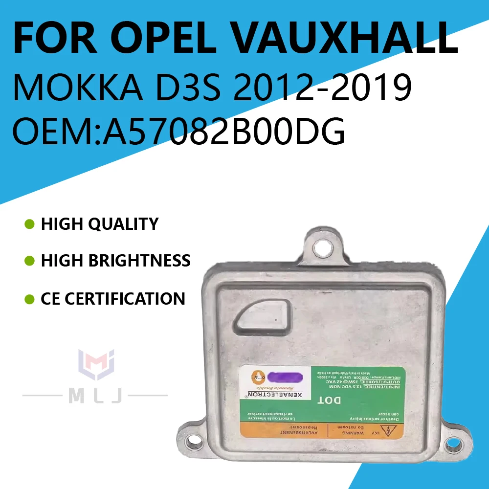 

A57082B00DG For Opel Vauxhall Mokka D3S 2012-2019 DRL Xenon Headlight Ballast Module Daytime Runniing Light Car Accessories