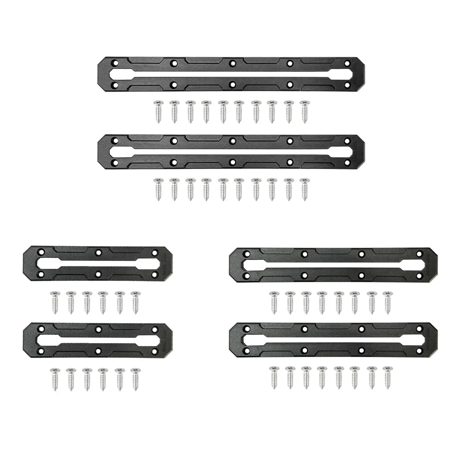 2 Pieces Kayak Track Replacement Lightweight Accessories Kayak Low Profile Track Kayak Gear Track Mount for Fishing Rod Holder