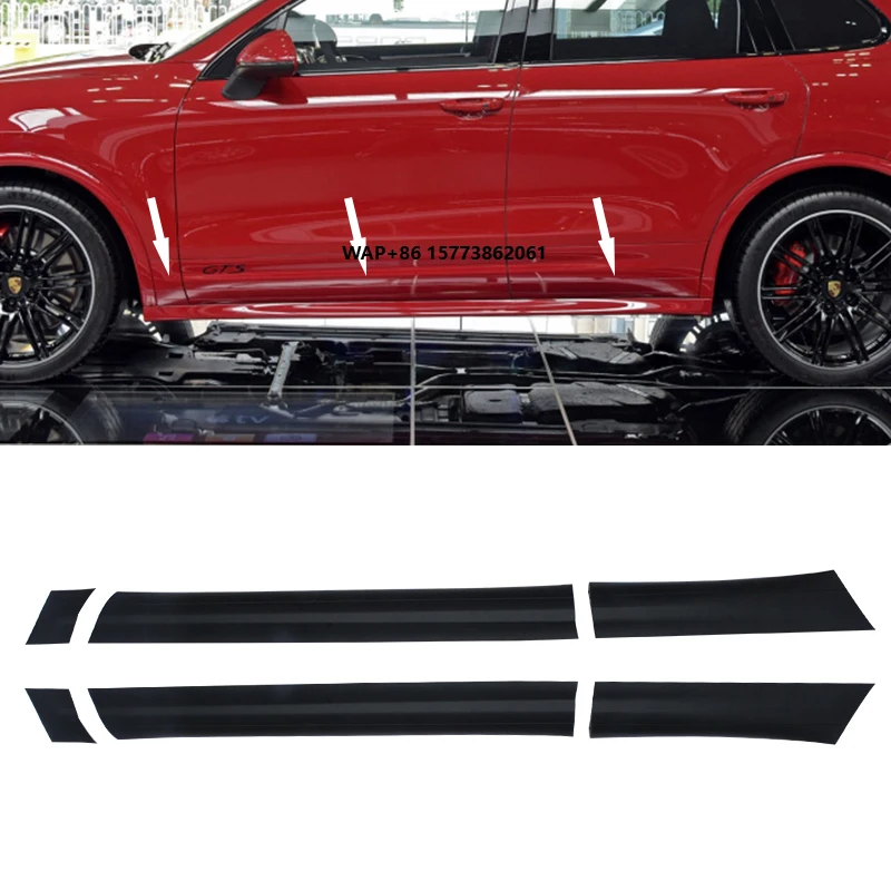 

Car Modification New Bumper and Fog Light Cut-Outs Door Panel Components Body Kit Suitability for 2011-2017 Por Cayenne