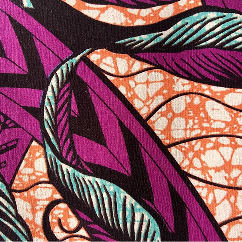 100% cotton Holland fabric real wax  high quality  Africa Nigeria Ghana style Ankara fabric African clothing wax print 6 yards