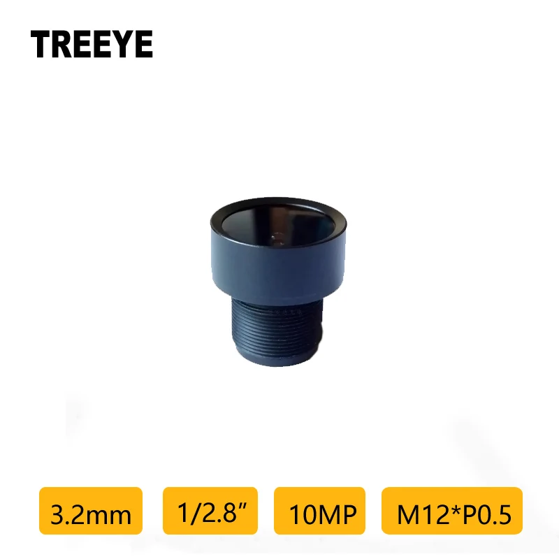 

HD 4K 10MP 3.2mm Lens F1.8 1/2.8" 650nm IR Filter M12 Mount Car Recorder Camera Lens IP Sports Camera DV CCTV Lens Accessories