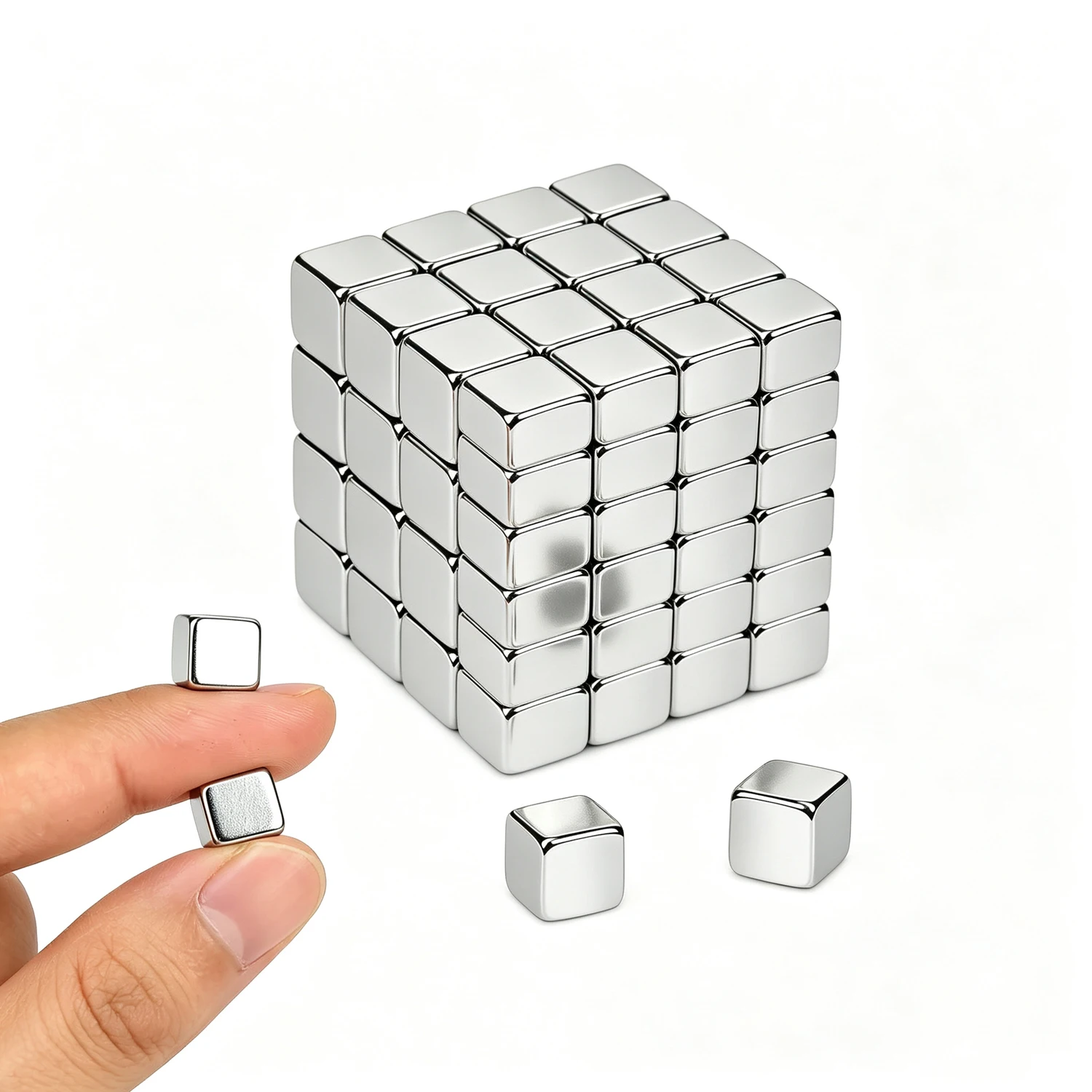 Super Strong Neodymium Magnets N38 Square Neodymium Magnet Heavy Duty for DIY Crafts Fridge, Whiteboard, Office, Dry Erase Board