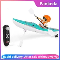 2.4G RC Boat HC 810 RTR Colorful Paddle Remote Control Rowing LED Lights 360 Driving Dual Modes Waterproof Ship Underwater Toys