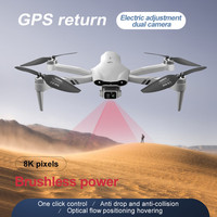 4DRC New F10 8K GPS Drone 4K HD Dual Camera Wifi FPV Foldable Quadcopter Brushless Helicopter RC Drone Toys Gifts