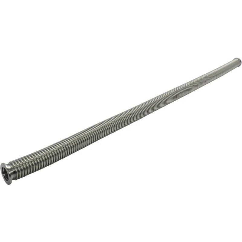 SS304 Stainless Steel KF High Vacuum Bellow Hose KF40 Flexible Pipe for Vacuum Furnace Connection Multiple Length Options Availa
