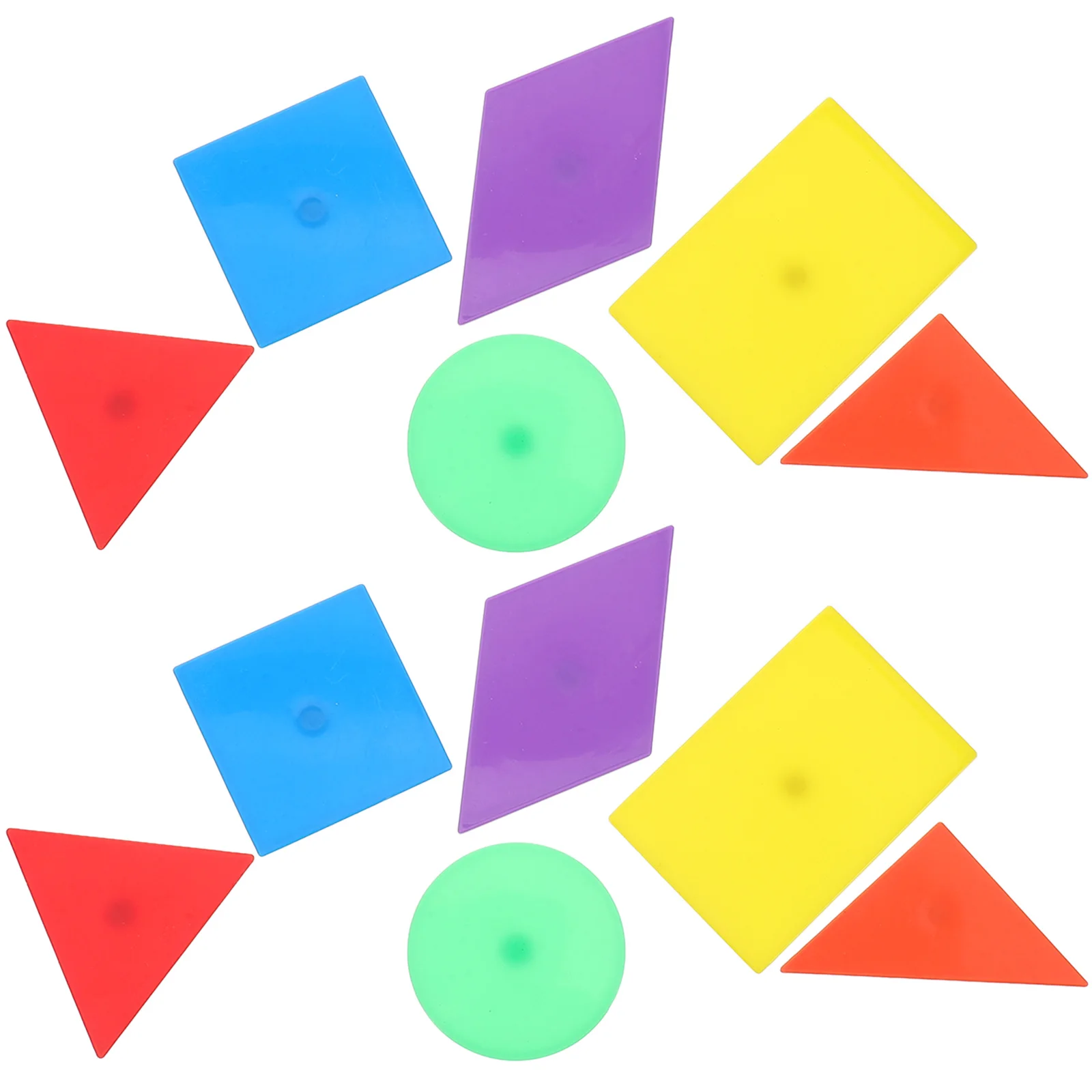 Aides pédagogiques à géométrie magnétique, jouets éducatifs pour enfants, formes géométriques, aimants, outils d'apprentissage des mathématiques, forme de figurines d'avion, 12 pièces