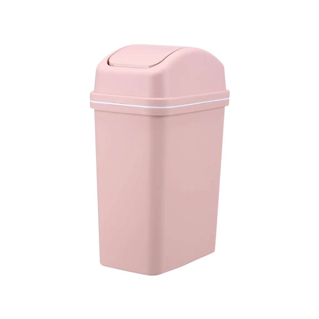 Premium Swing-top Kitchen Trash Can - Removable Lid Easy To Empty Swing-top Lid For Easy Living Room Swing Top Kitchen