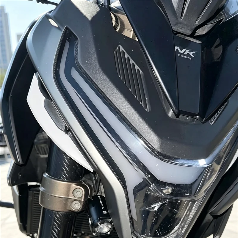 FOR CFMOTO 800NK 800 NK 675NK 675 NK 2023-2026 Motorcycle Front Side Spoiler Motorcycle Front Side Spoiler Aerodynamic Wing Set