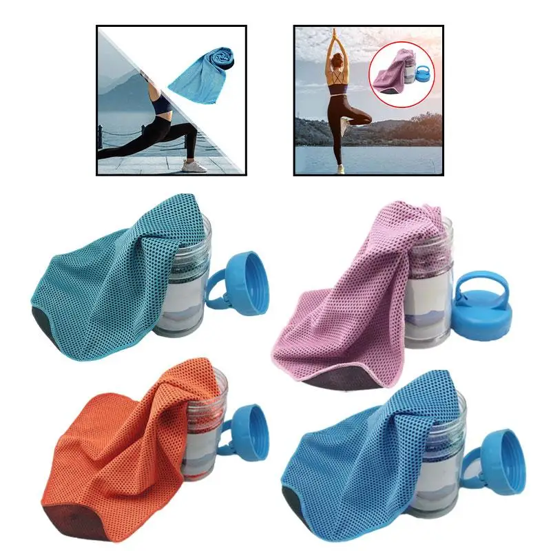 

Cooling Towel Instant Chilling Portable Headband for Hiking Fitness Camping